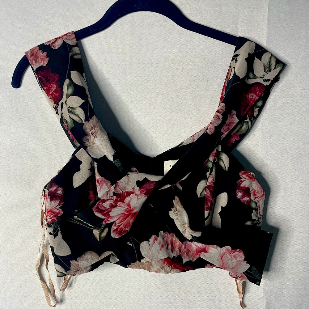Free People Floral Top